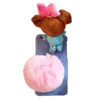 摩洛 爱萌宠毛绒米奇娃娃毛绒防摔手机壳保护套 适用于VIVO X7/X7plus