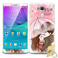 法威仕 前全屏手机钢化玻璃卡通彩膜后保护膜彩膜贴纸 适用于OPPO R7plus