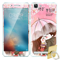法威仕 前全屏手机钢化玻璃卡通彩膜后保护膜彩膜贴纸 适用于VIVO X5max/X5max L/X5max V/+