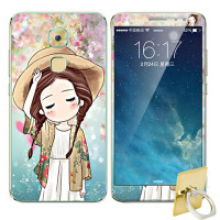 法威仕 前全屏手机钢化玻璃卡通彩膜后保护膜彩膜贴纸 适用于华为麦芒5/G9plus