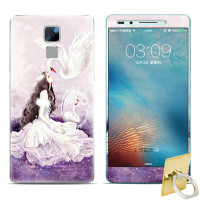 法威仕 前全屏手机钢化玻璃卡通彩膜后保护膜彩膜贴纸 适用于华为荣耀7/5.2屏