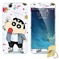 法威仕 前全屏手机钢化玻璃卡通彩膜后保护膜彩膜贴纸 适用于华为G7/麦芒3/C199