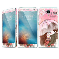 法威仕 前全屏手机钢化玻璃卡通彩膜后保护膜彩膜贴纸 适用于小米4/MI4/M4