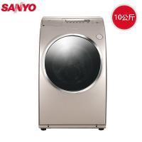 三洋（SANYO）DG-L100588BHC 10公斤DD变频 全自动洗烘一体滚筒洗衣机
