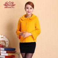 波司登女式羊绒大衣短款秋冬装修身毛呢外套AD15-801