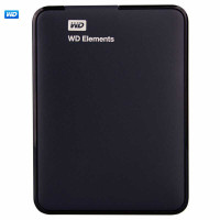WD 西部数据 新E元素 Elements 2.5英寸 usb3.0 2tb移动硬盘2t WDBU6Y0020BBK
