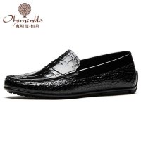 男豆豆鞋夏2015新款真皮透气休闲懒人男鞋子 轻便套脚驾车潮鞋男鞋