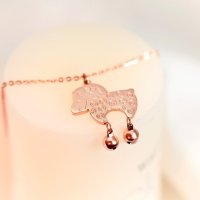韩版18K玫瑰金小羊铃铛脚链女日韩国脚绳流行配饰品女友闺蜜礼物
