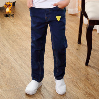 淘可熊童装男童春装2017春秋新款潮大童宝宝儿童牛仔裤韩版长裤