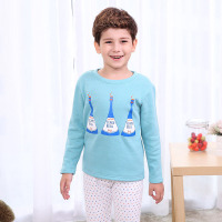 淘可熊男童保暖内衣套装加绒儿童中大童宝宝秋衣秋裤纯棉睡衣