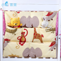 小兔乖乖 床头挂袋 收纳袋 尿布袋 储物袋 花色自选 可和床围配套