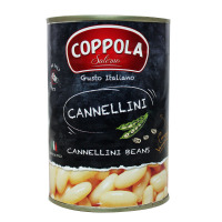 客普乐 白腰豆罐头400g 烘焙即食西餐披萨沙拉原料 意大利进口 一鼎美食