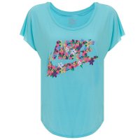 专柜Nike耐克女装2015新款针织透气训练短袖T恤718611-466