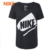Nike耐克女装2016夏新款针织透气圆领运动短袖T恤779127-010