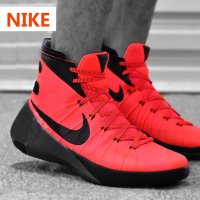 耐克男鞋2015冬HYPERDUNK团队战靴高帮透气篮球鞋749562-600-565
