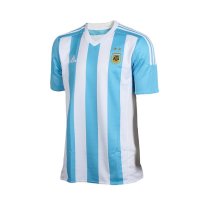 Adidas阿迪达斯2015夏美洲杯阿根廷主场男子短袖球衣足球服-FC