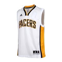 Adidas/阿迪达斯男NBA步行者篮球训练速干无袖T恤背心L71492-FC