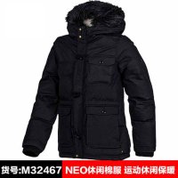 阿迪达斯2014冬新款NEO男子休闲棉服M32467 M32468 M32470 M32478-FC