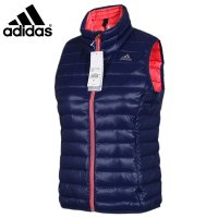 Adidas阿迪达斯羽绒马甲女装2015冬款保暖外穿立领超绒背心AA8519-FC