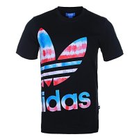 阿迪达斯2015夏新款三叶草男子运动休闲潮流短袖T恤S27525 S27526-FC