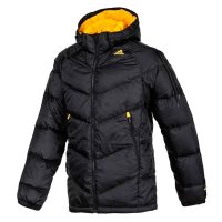 Adidas阿迪达斯外套男装冬季款保暖防风轻薄户外鹅绒羽绒服M31857-FC