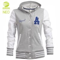 淘抢购 阿迪达斯外套女春季开衫运动风衣长袖连帽休闲夹克AB3670-FC