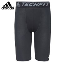 正品Adidas/阿迪达斯2016春季新款男裤运动训练紧身短裤AJ5037-FC