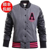 阿迪达斯外套女2016春NEO棒球衫运动服休闲夹克AB3676 AB8849-FC