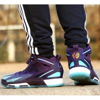 阿迪达斯男鞋 D Rose 6.0 boost罗斯6战靴 缓震实战篮球鞋Q16507-FC