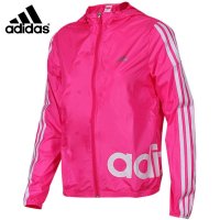 Adidas/阿迪达斯女装2016夏薄款防风衣防晒皮肤衣夹克外套AP5883-