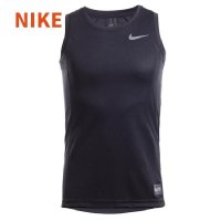 NIKE耐克2016夏季款男训练紧身衣透气无袖背心T恤 718816-010-100-TM