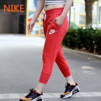 Nike耐克女裤夏季薄款针织透气跑步运动裤小脚裤668934-050-647-TM