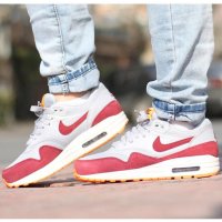 Nike耐克板鞋女鞋春季AIR MAX 1气垫运动休闲鞋599820-018-019-BK