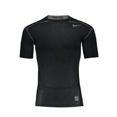 NIKE耐克2016秋季新款男子运动跑步训练速干衣紧身T恤 826592-010-BK