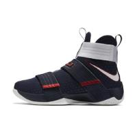 NIKE耐克2016秋款男詹姆斯10战靴美国国家队篮球鞋 844379-416-BK