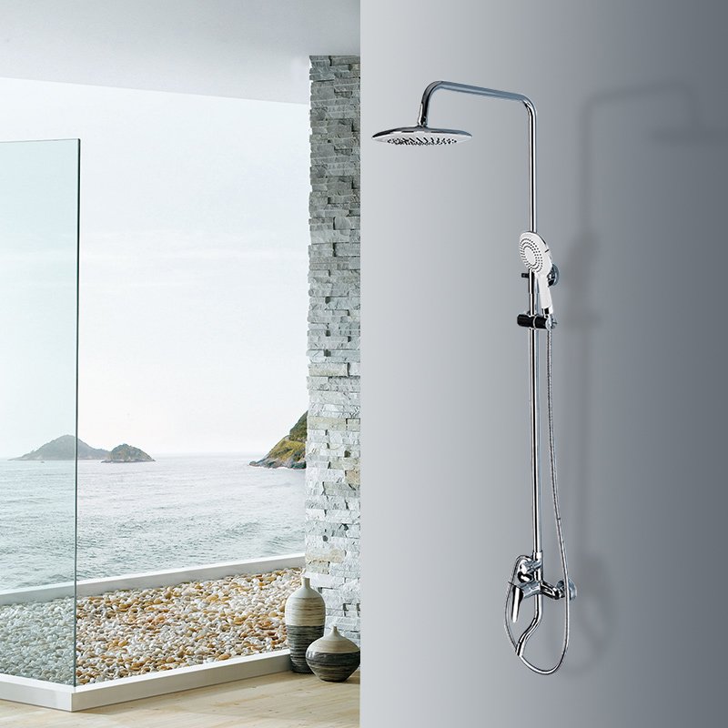 吉百顺GBSUCC)卫浴淋浴花洒套装 浴室龙头淋雨增压沐浴花洒套装GA31117