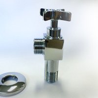 科勒Kohler全铜十字把手三角阀 龙头配件 五金件 K-R12066T-3-CP