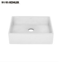 科勒Kohler德塔K-19897T方形时尚面盆 桌上式洗脸/手盆 台上盆