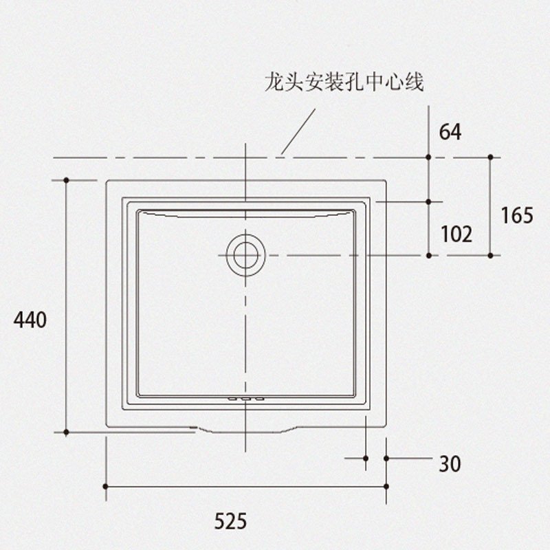 科勒Kohler梅玛K-2339T面盆陶瓷洗脸/手盆池台下盆釉面方形卫生间