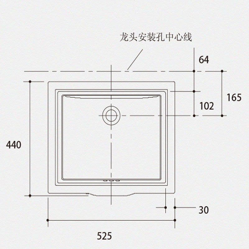 科勒Kohler梅玛K-2339T面盆陶瓷洗脸/手盆池台下盆釉面方形卫生间图片