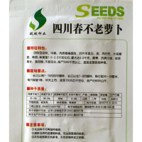 我要发芽 蔬菜种子 四川原种春不老萝卜种子 圆白萝卜 大萝卜 15克/包