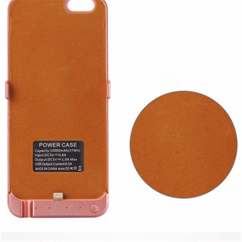 卡姆昂 KMA苹果背夹聚合物锂离子电芯充电宝iPhone6/6s/Plus手机塑料壳无线移动电源 玫瑰金 4.7英寸专用图片