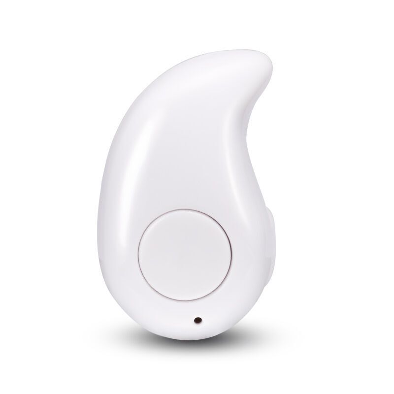 卡姆昂 无线蓝牙耳机4.1迷你单耳运动耳机KMA隐形降噪通用型适用于苹果/vivo/华为/三星 白色
