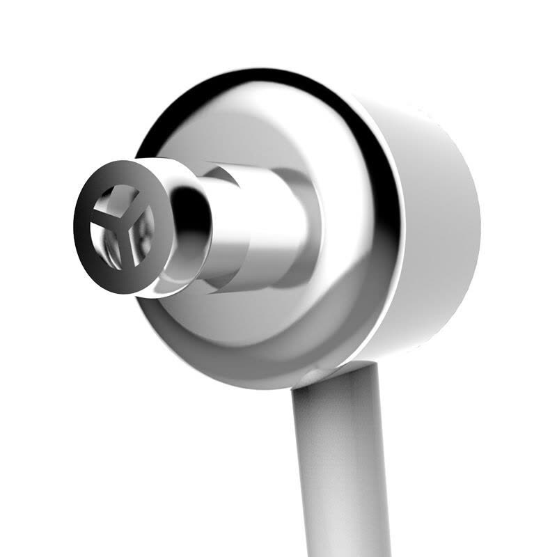 卡姆昂 手机拉链式耳机KMA重低音防缠绕通用带话筒适用于苹果三星小米OPPO华为VIVO魅族 银色款图片