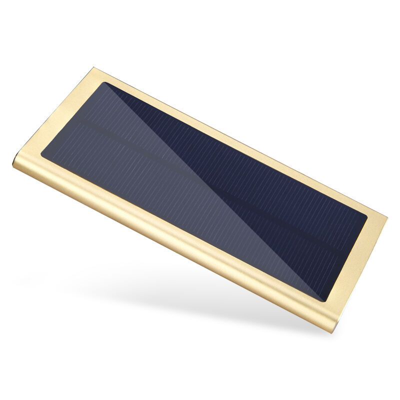 卡姆昂 太阳金属能移动电源 超薄聚合物锂离子电芯充电宝 KMA20000毫安双USB输出苹果三星小米华为手机通用 -金色