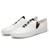 男士休闲鞋男板鞋英伦驾车男鞋系带单鞋潮低帮鞋子p0327