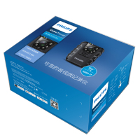 飞利浦VTR8100执法记录仪高清夜视现场音频胸前佩戴便携小型录像器循环录像无线遥控可插卡1080P