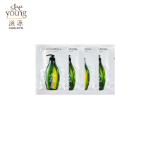 滋源（SEEYUONG）控油去屑无硅油洗发水6ml*2包 随机发货（包装容量较小，建议不要单独购买）