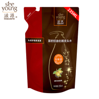 滋源茶籽控油去屑洗发水235ml（油性） 无硅油洗发水