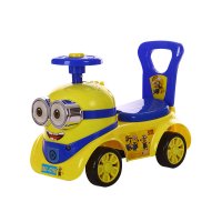 百邦儿童卡通小黄人扭扭车音乐溜溜车滑行车